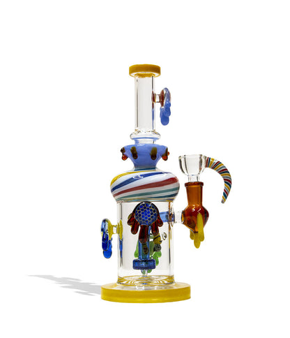 10 inch Dab Rig with Multi Designed Pearls