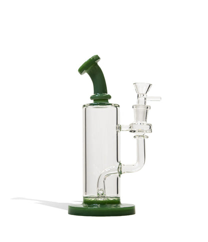 8 Inch Mini Rig with Colored Mouthpiece and Base