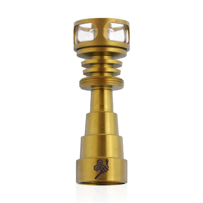 TITANIUM 6 IN 1 CAGE HYBRID DAB NAIL