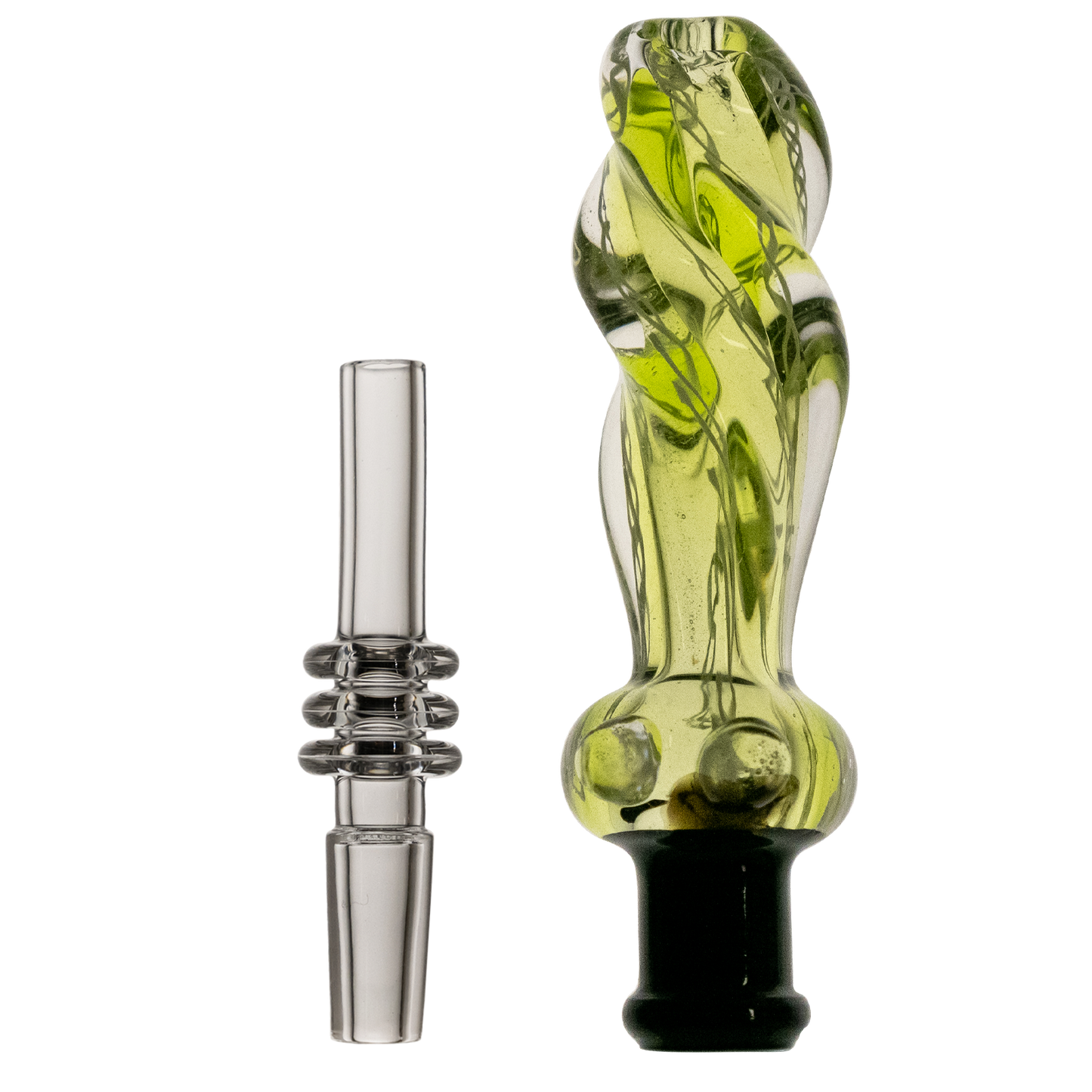 10mm Green Nectar Straw w/ Quartz Tip