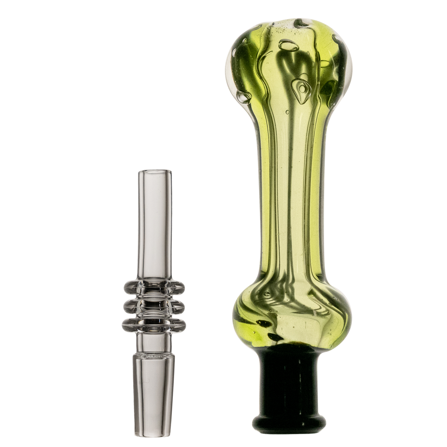 10mm Green Nectar Straw w/ Quartz Tip