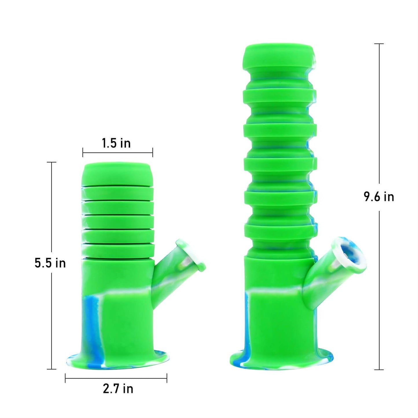 Collapsible Silicone Bong