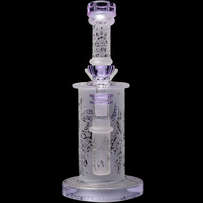 Calibear Sandblasted Seed Of Life Perc Torus Can Bong