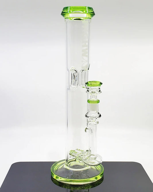 DEAL OF THE DAY: 12" Twin Turbo Straight Tube Bong