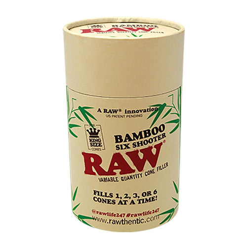 Raw® Bamboo Six Shooter Cone Filler