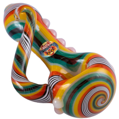 Crush Eye Candy Crayon Tusk Hand Pipe - Carbureted Glass