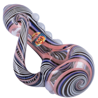 Crush Eye Candy Crayon Tusk Hand Pipe - Carbureted Glass