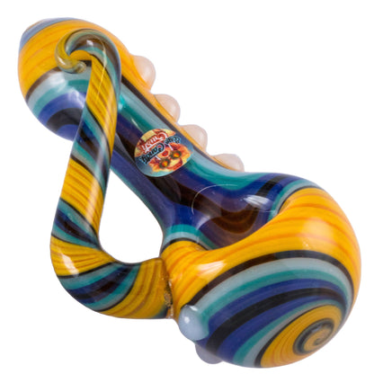 Crush Eye Candy Crayon Tusk Hand Pipe - Carbureted Glass