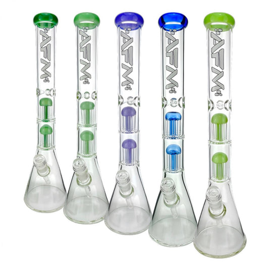 The Double Hitter 9mm Beaker - 18"