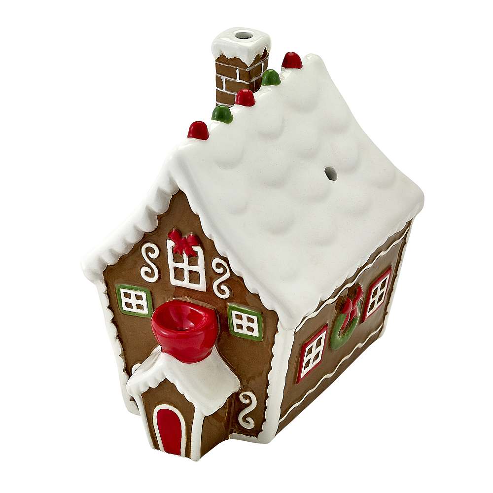 Holiday Gingerbread House Pipe