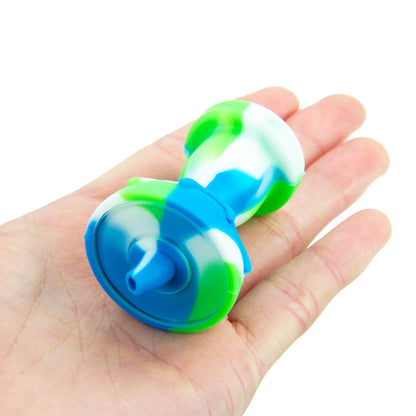 Silicone Carb Cap With Glass Bowl Screen