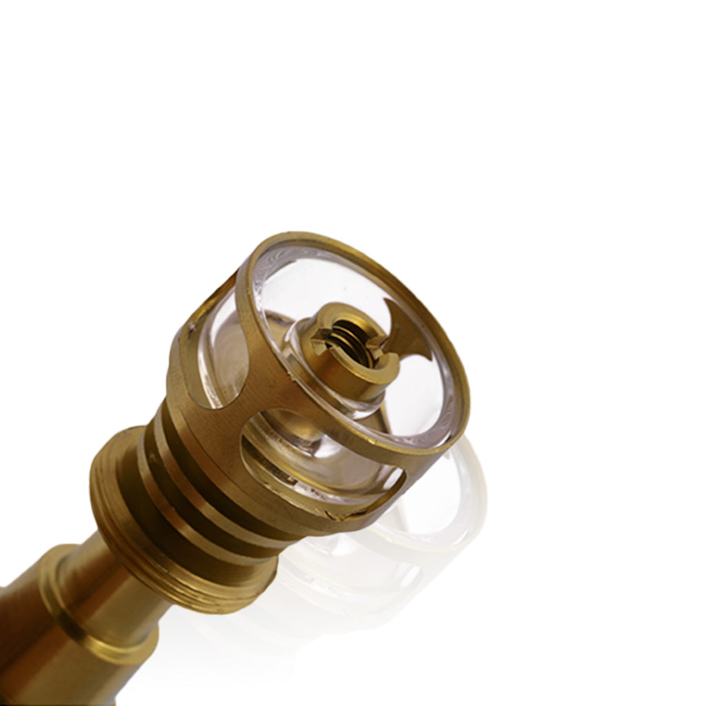 TITANIUM 6 IN 1 CAGE HYBRID DAB NAIL