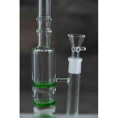 Triple Honeycomb Perc Skinny Water Pipe