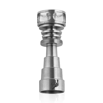 TITANIUM 6 IN 1 CAGE HYBRID DAB NAIL