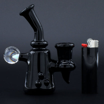 Clayball Glass "Black Jack" Heady Sherlock Dab Set