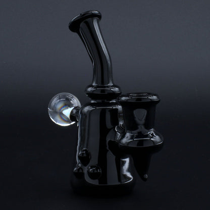 Clayball Glass "Black Jack" Heady Sherlock Dab Set