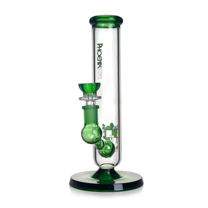 PHOENIX STAR 9 INCHES PERCOLATOR BONG WITH COLORED BALL PERC