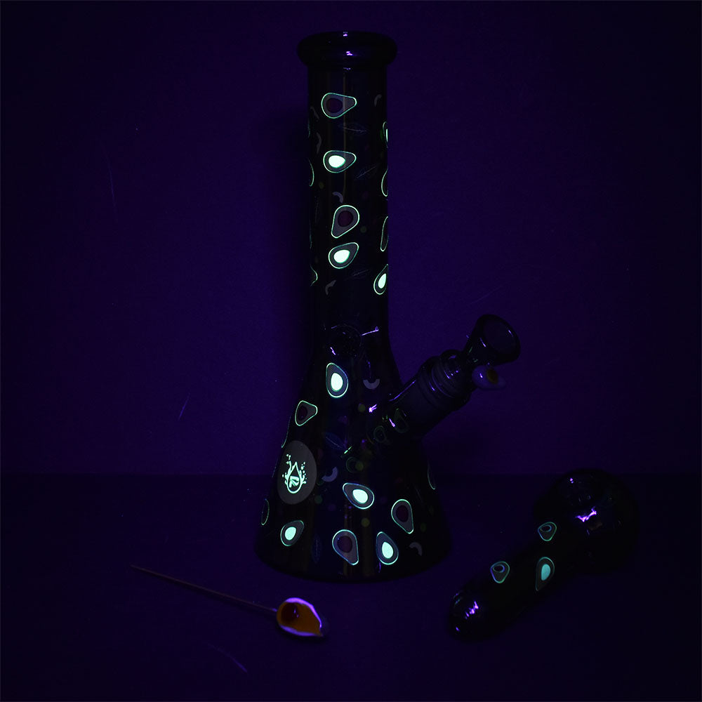 Pulsar Fruit Bong/Pipe Duo (Glow in the Dark)