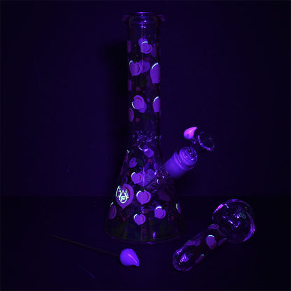 Pulsar Fruit Bong/Pipe Duo (Glow in the Dark)