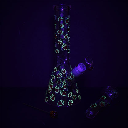 Pulsar Fruit Bong/Pipe Duo (Glow in the Dark)