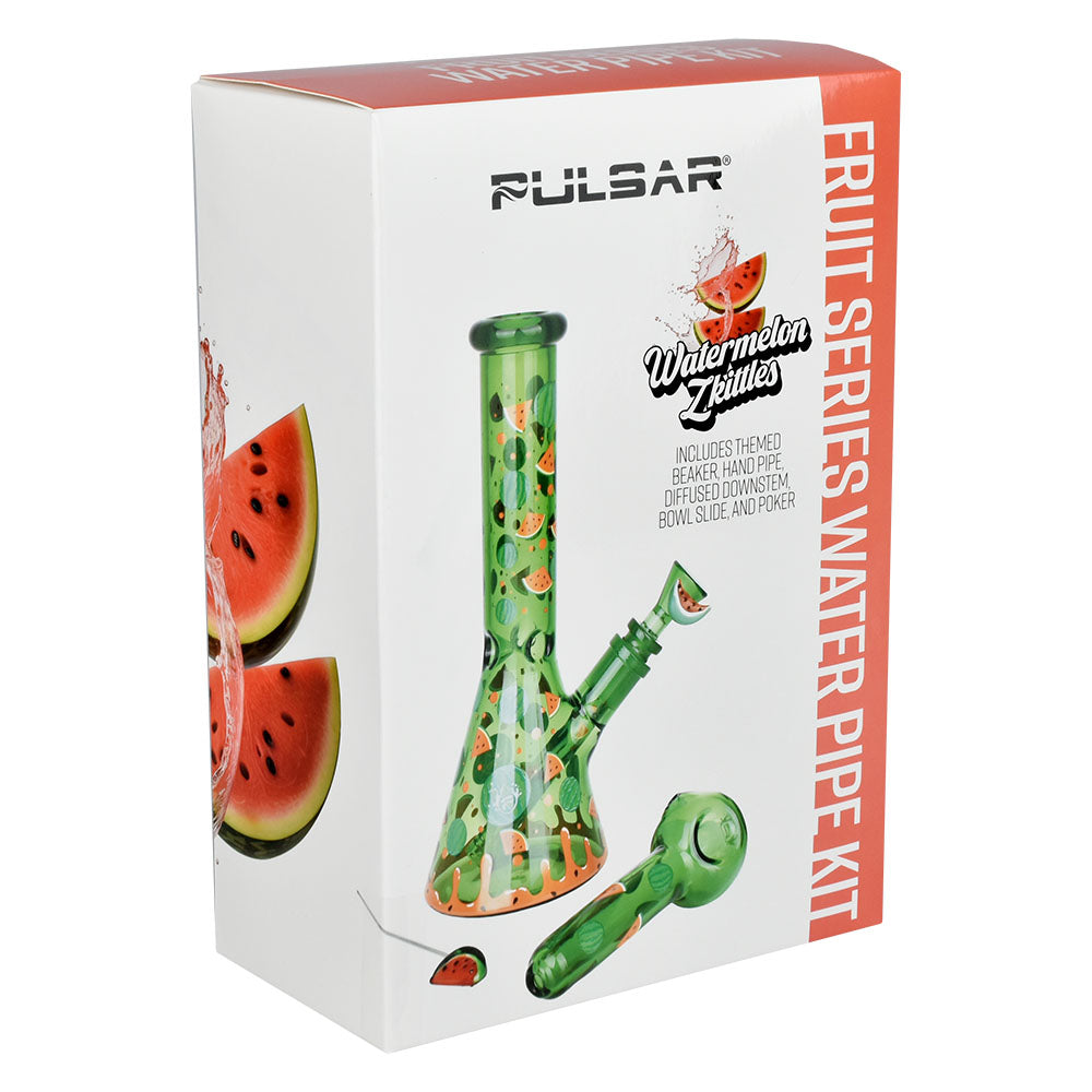 Pulsar Fruit Bong/Pipe Duo (Glow in the Dark)