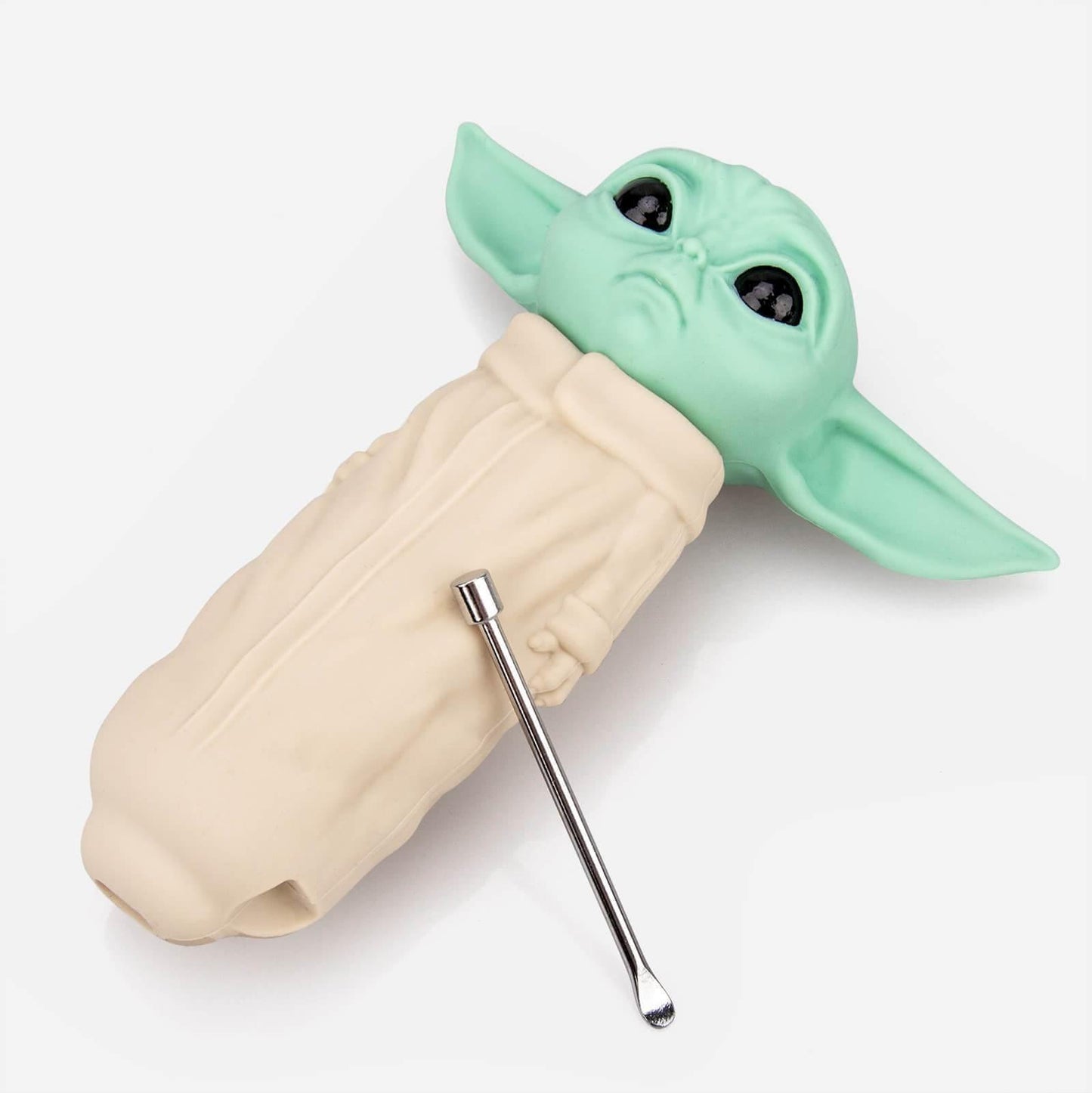 Baby Yoda Portable Silicone Hand Pipe