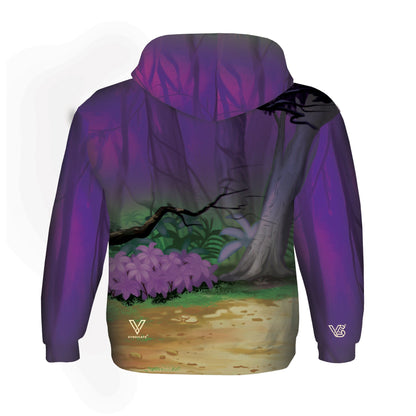 Alice Mushroom 360° Print Hoodie