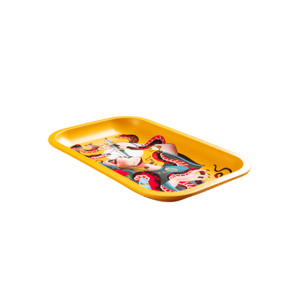 Serpentine Metal Rollin' Tray