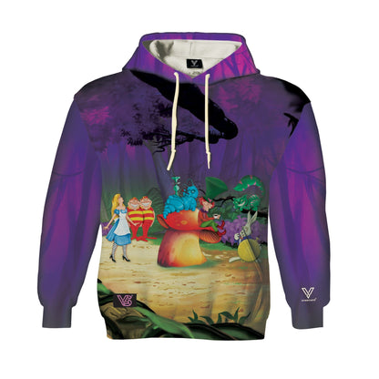 Alice Mushroom 360° Print Hoodie