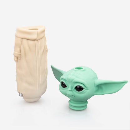 Baby Yoda Portable Silicone Hand Pipe