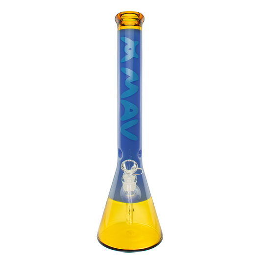 18" Color Float Beaker Bong