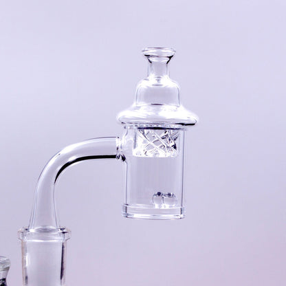 Quartz Banger Set with Spinning Carb Cap and Terp Pearls