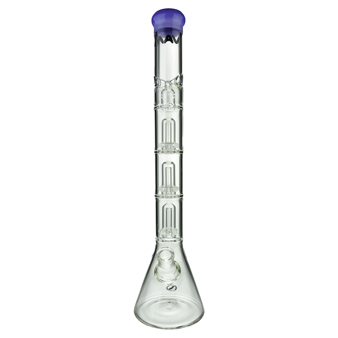 Triple UFO Beaker Bong