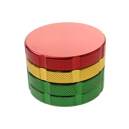 60mm 3-Stage Rasta Aluminum Grinder