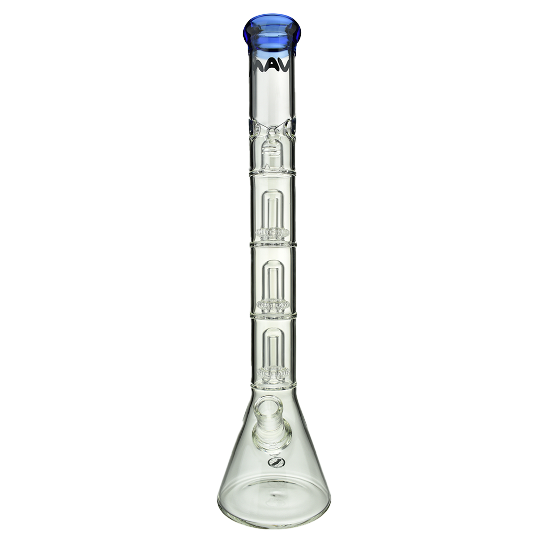 Triple UFO Beaker Bong