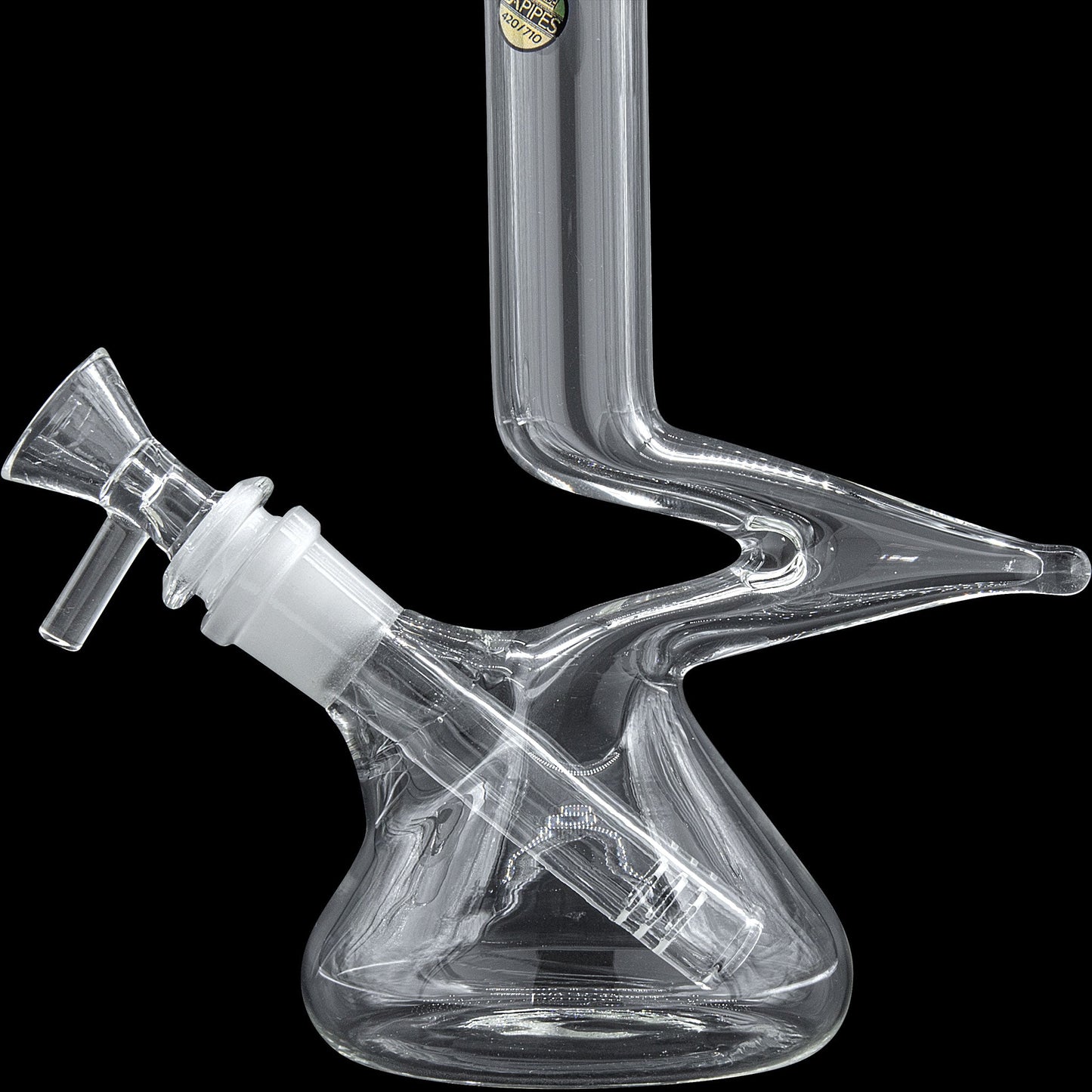 "The Zag" Beaker Zong Style Bong