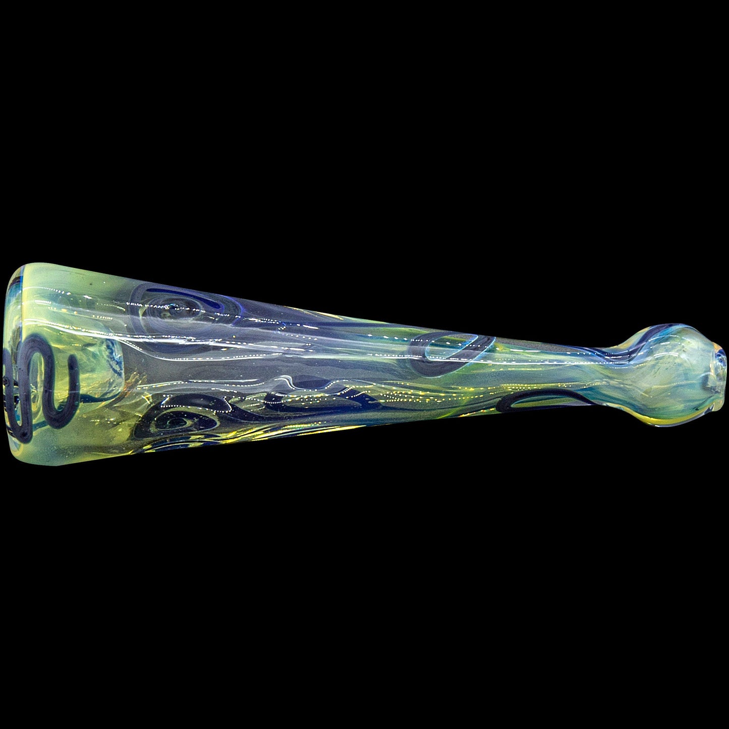 "Warrior Piper" Inside-Out Funnel Chillum Herb Pipe