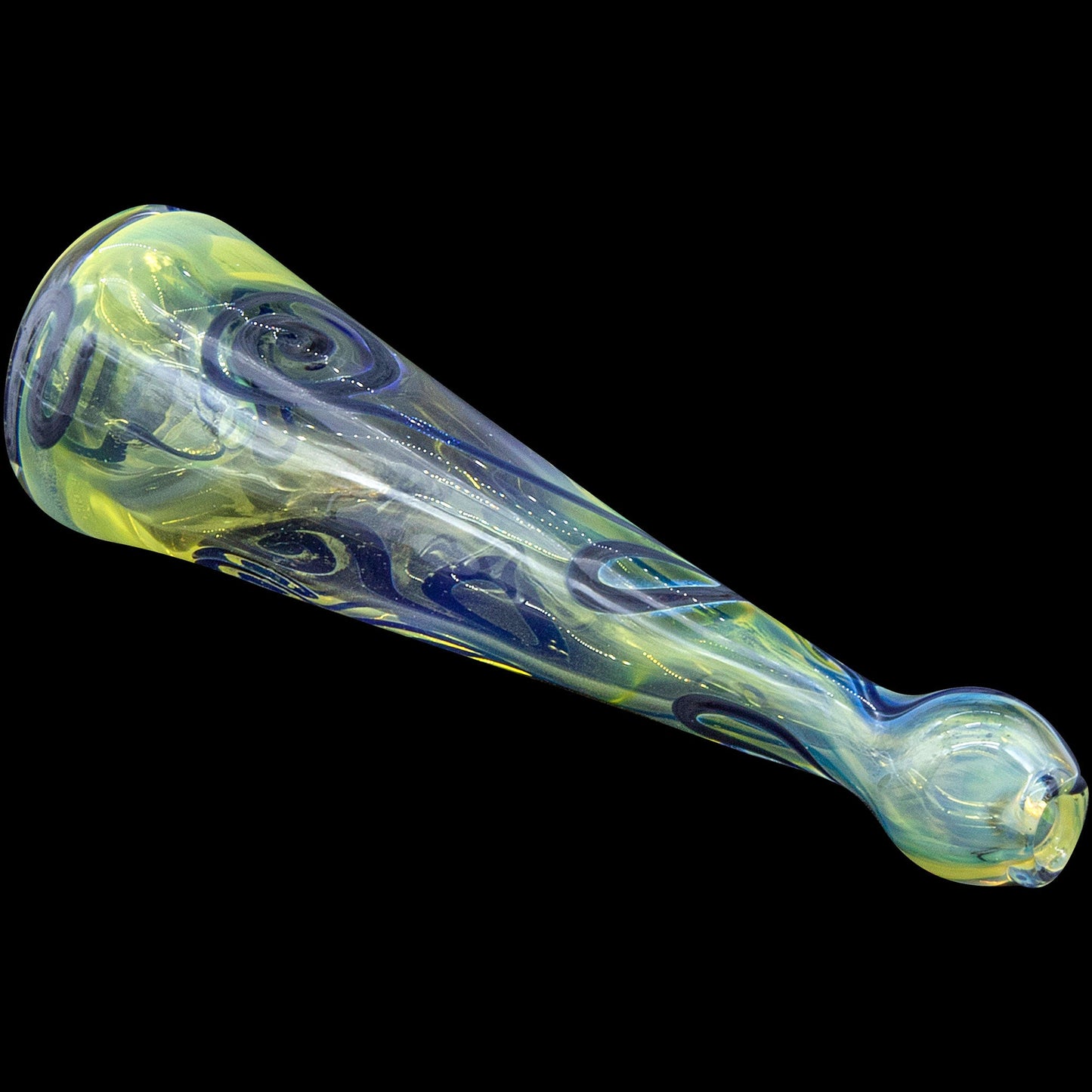 "Warrior Piper" Inside-Out Funnel Chillum Herb Pipe