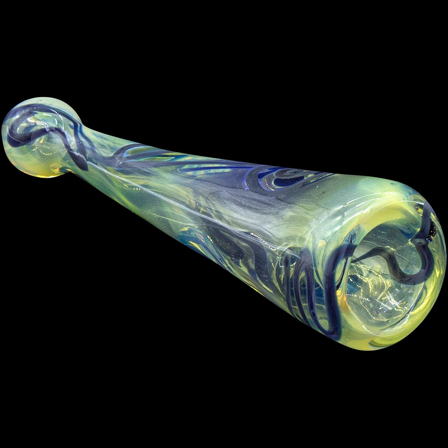 "Warrior Piper" Inside-Out Funnel Chillum Herb Pipe