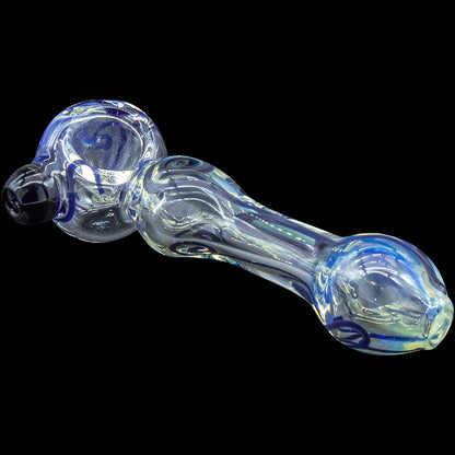 The "Painted Warrior Spoon" Glass Pipe