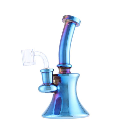 8” Fumed Bell Dab Rig – Assorted