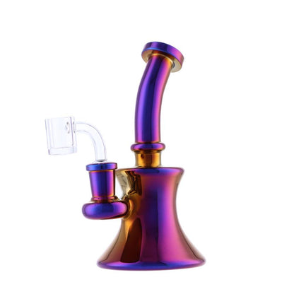 8” Fumed Bell Dab Rig – Assorted