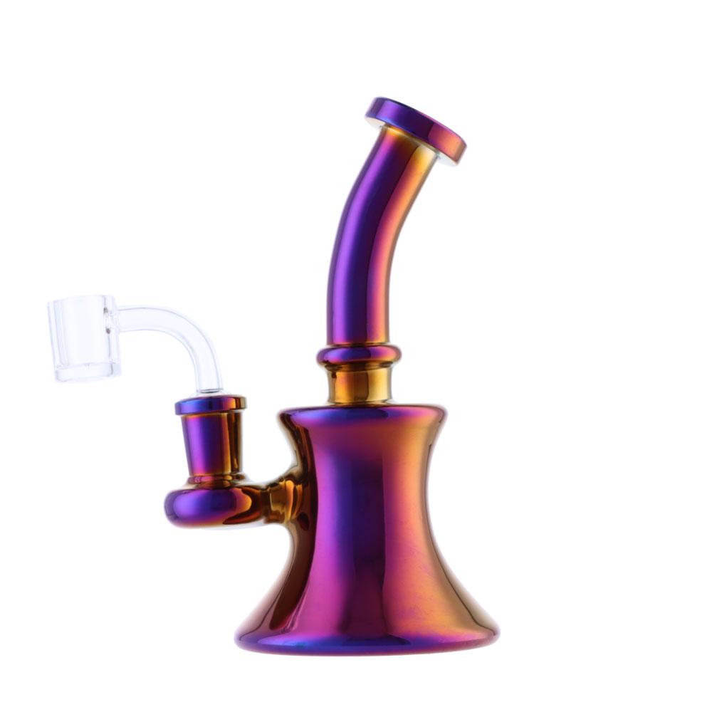 8” Fumed Bell Dab Rig – Assorted