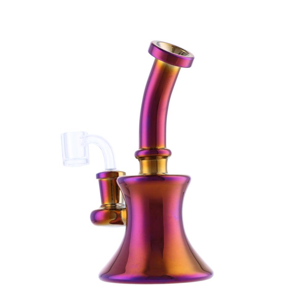 8” Fumed Bell Dab Rig – Assorted