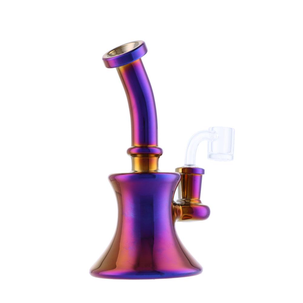 8” Fumed Bell Dab Rig – Assorted