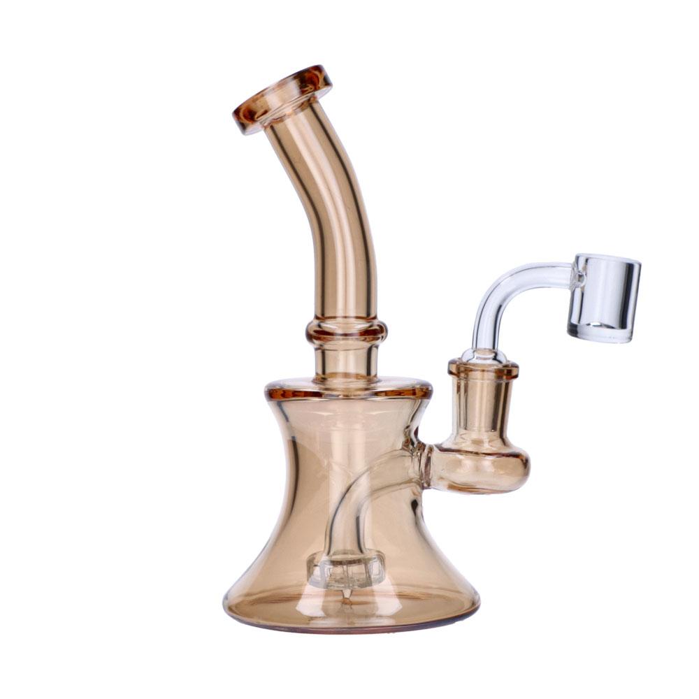 8” Fumed Bell Dab Rig – Assorted