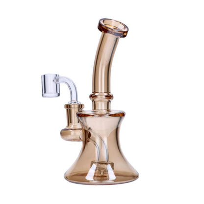 8” Fumed Bell Dab Rig – Assorted