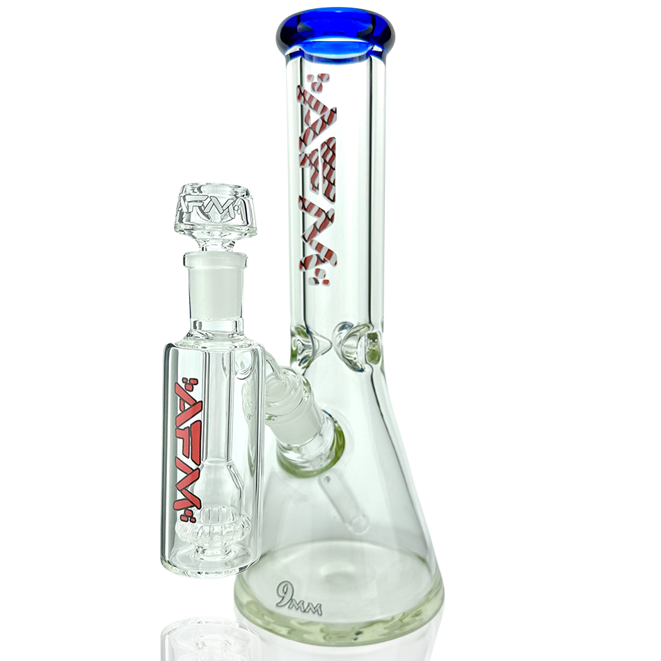 The Candy Cane 9mm Beaker Set - 12"