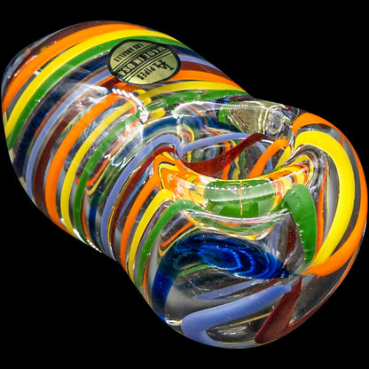 "Easter Egg" Rainbow Swirl Heavy Egg-Shaped Pipe