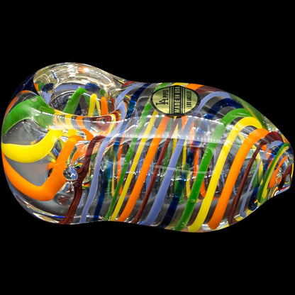 "Easter Egg" Rainbow Swirl Heavy Egg-Shaped Pipe